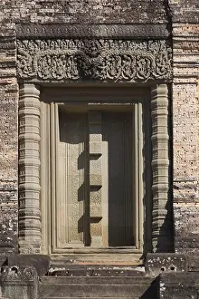 Door Prints: Print of Blind Door, East Mebon Temple Lintel