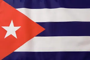 Vibrant Color Photography Prints: Cuban Flag