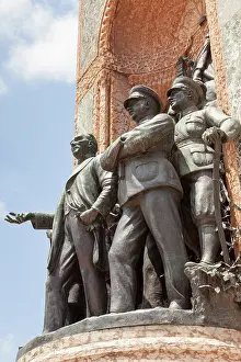 Ataturk Prints: Republic Monument Print, Taksim Square, Istanbul