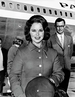 Shirley Temple Prints: Shirley Temple Print, Rome Airport 1968