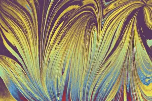 Creative Artwork Design Prints: Abstract creative round marble pattern texture