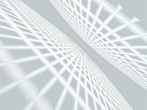 Computer Generated Image Prints: Abstract simple white tech background - computer-generated image