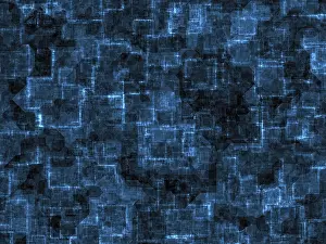 Computer Generated Image Prints: Abstract texture - computer-generated image