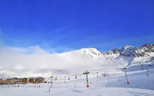 Prints of Andorra Pas de la Casa resort in Grandvalira sector at Pyrenees mountains Andorra Prints: Andorra Pas de la Casa Resort Print, Grandvalira Sector
