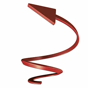 Red Arrows Prints: 3D Arrow Print