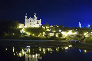 Prints of The Assumption (Uspensky) cathedral in Vitebsk, Belarus Belarus Prints: The Assumption (Uspensky) Cathedral in Vitebsk Print