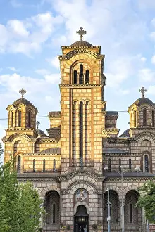 Prints of Belgrade, Serbia. April 23rd 2026. The Church of Saint Mark, known as Crkva Svetog Marka, in Belgrade, Serbia Serbia Prints: Belgrade, Serbia Print: The Church of Saint Mark