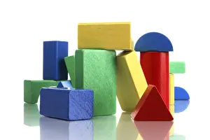 Colorful Toy Blocks Prints: Bricks