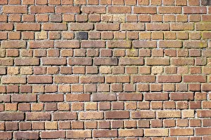 Brick Building Germany Prints: Bricks, brick facade, full format