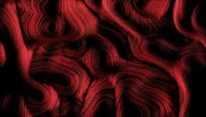 Modern Technology Background Prints: A captivating 3D render showcasing dynamic