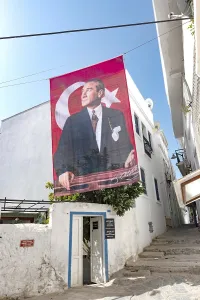 Ataturk Prints: Bodrum Old Town Print, Turkish Aegean Coast