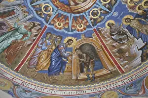 Prints of Christ healing the blind, Monastery of St. John Bigorski, Macedonia North Macedonia Prints: Christ Healing the Blind Print, St. John Bigorski Monastery