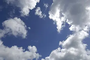 Cloudy Blue Skies Prints: Clouds