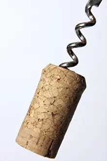 Deserted Vineyard Landscape Prints: Corkscrew