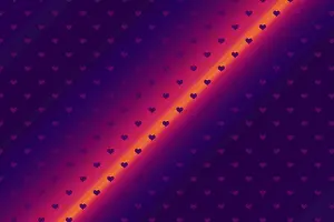 Abstract Heart Pattern Prints: Creative abstract heart pattern background texture