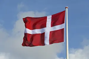 Denmark Danish Flag Print