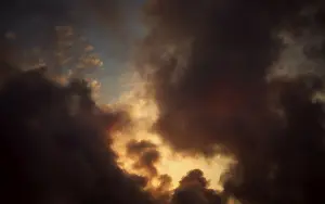 Dramatic Clouds France Prints: Dramatic clouds, Cotes-d'Armor