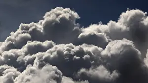 Upper Austria Weather Prints: Dramatic cloudscape with (cumulus) clouds