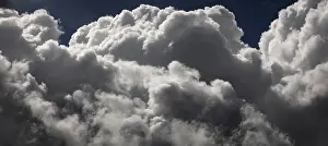 Upper Austria Weather Prints: Dramatic cloudscape with (cumulus) clouds