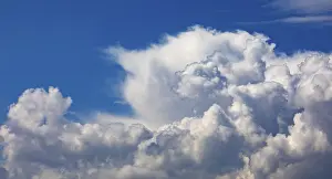 Upper Austria Weather Prints: Dramatic cloudscape with (cumulus) clouds