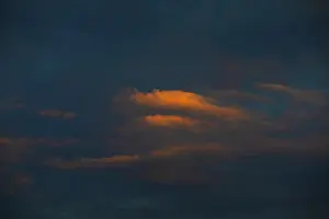 Dramatic Evening Atmosphere Prints: Dramatic red cloudscape at dusk