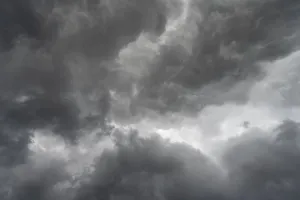 Dramatic Thunderstorm Clouds Prints: Dramatic storm clouds during a thunderstorm
