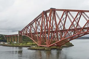 Victorian Railway Bridge Prints: The Forth Rail Bridge, Scotland