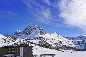 Prints of Grau Roig ski resort in Andorra at Grandvalira sector Pyreenees Andorra Prints: Grau Roig Ski Resort Print, Grandvalira Sector, Pyrenees
