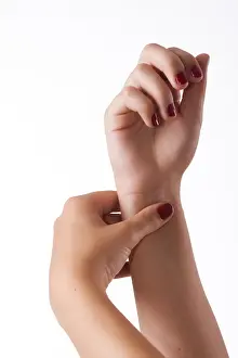 Alternative Medicine Prints: Acupressure Points Print