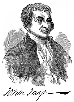 Historical Print of John Jay, Founding Father (1745-1829)