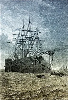 Isambard Kingdom Brunel Engineer Prints: Historical drawing, US-American history