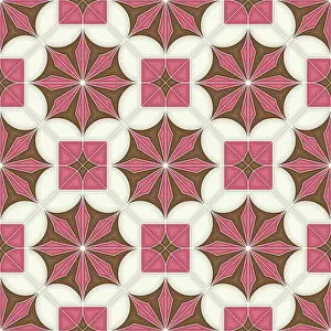 Islamic Geometric Pattern Prints: Islamic geometric seamless vector pattern