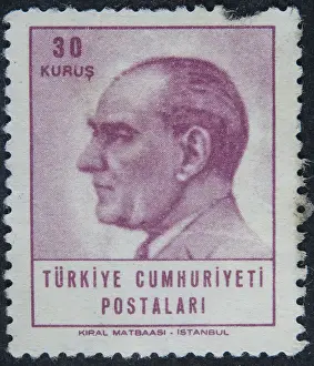 Ataturk Prints: Kemal Ataturk Print, Founder of Modern Turkey