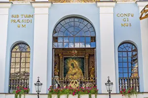 Prints of Our Lady of the Gate of Dawn in Vilnius, Lithuania Lithuania Prints: Our Lady of the Gate of Dawn Print, Vilnius, Lithuania
