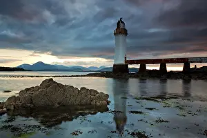 Isle Of Skye Prints: Lighthouse Print on Isle of Skye, Scotland