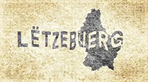 Prints of Luxembourg Luxembourg City Chalkboard Typography Map Luxembourg Prints: Luxembourg City Chalkboard Typography Print Map