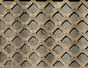 Metal Surface Texture Prints: Metal surface as a background texture pattern