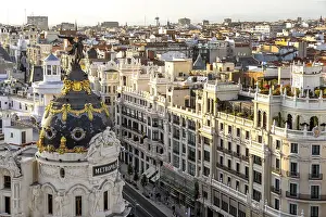 Madrid Cityscape Prints: Metropolis House, Edificio Metropolis