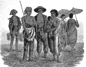 Java Natives, 1860 Print