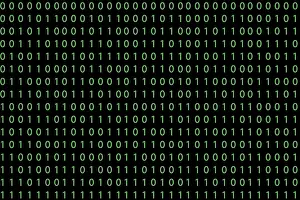Binary Code Pattern Prints: Pattern with binary code on dark background
