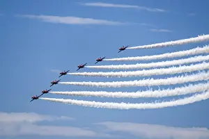 Red Arrows Prints: Red Arrows Print, Devon England 2026