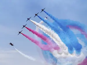 Red Arrows Prints: Red Arrows Print, Devon England 2026