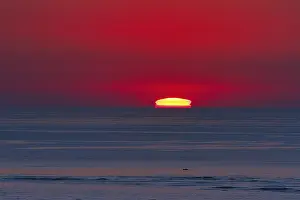Atlantic Coast Photography Prints: Refraction and reflection at sunset