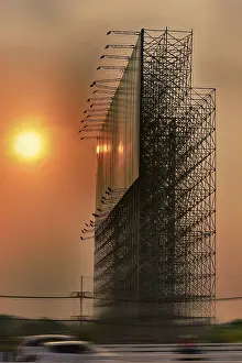 Conceptual Art Prints: Billboards: Mega-Structures Driving Sales - Print