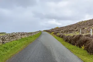 Isle Of Skye Prints: Typical Scottish Single Track Road Print, Isle of Skye