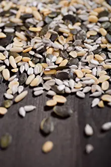 Various Nuts Prints: Various nuts and kernels