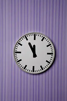 Time Measurement Tools Prints: Wall clock
