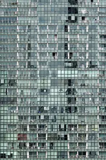 Deserted Apartment Building Prints: Window facade
Window faade