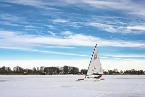 Dummer See Lake Germany Prints: Winter at Dummer See with