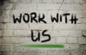 Deserted Village Image Prints: Work With Us Concept